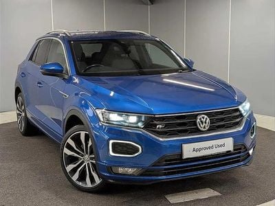 Blue Used 2019 VW T-Roc R-line SUV | £15,165 (Good price)