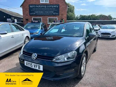 Used VW Golf VII Match 2015 Black Hatchback