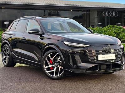 Black Used 2025 Audi SQ6 e-tron Advanced SUV | £64,990