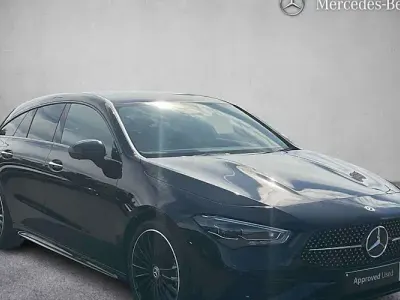 Used Mercedes CLA200 AMG line 163 HP (119 kW) 2026 Black Estate