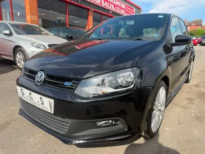 Used VW Polo BlueGT 2015 Black Hatchback