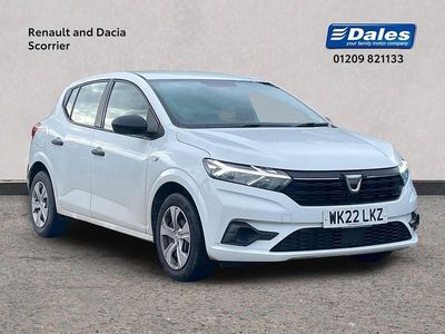 White Used 2022 Dacia Sandero Essentiel Hatchback | £10,250 (Fair price)