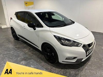 Begagnad Nissan Micra S 92 HK (67 kW) 2021 Vit Halvkombi