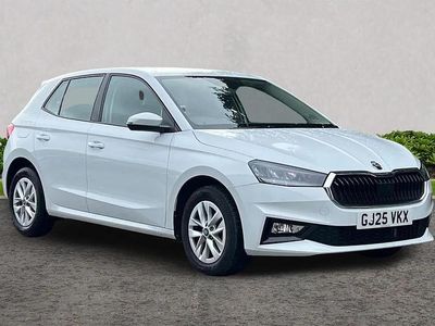 Used Skoda Fabia SE 113 HP (83 kW) 2025 Moon white metallic Hatchback