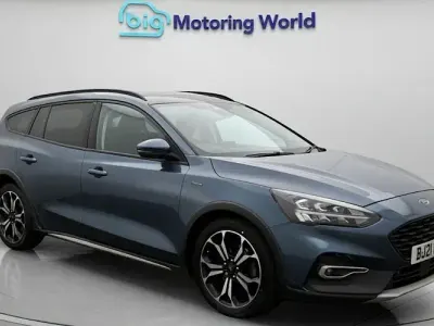 Used Ford Focus Active X 150 HP (110 kW) 2021 Blue Estate