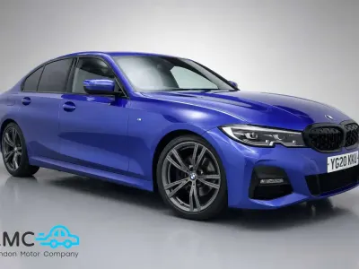Used BMW 320 M Sport 184 HP (135 kW) 2020 Blue Sedan