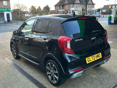 Used Kia Picanto X-Line 66 HP (48 kW) 2023 Midnight black Hatchback