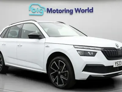 Used Skoda Kamiq Monte Carlo 150 HP (110 kW) 2023 White SUV