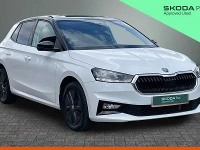 Used Skoda Fabia Colour Edition 2023 White Hatchback