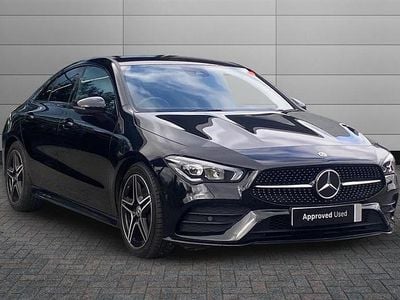 Begagnad Mercedes CLA200 Executive 163 HK (119 kW) 2023 Svart Sedan