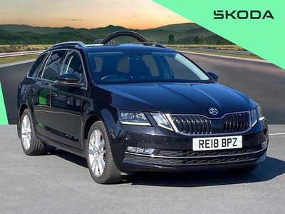 Used Skoda Octavia SE L 150 HP (110 kW) 2018 Black Estate