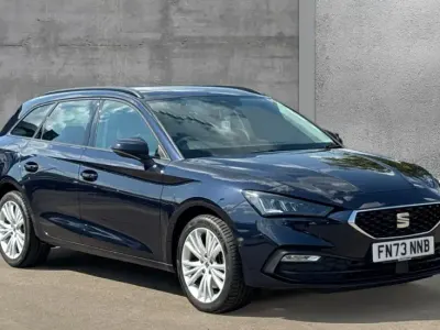 Used Seat Leon SE Dynamic 115 HP (84 kW) 2023 Blue