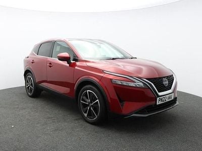 Red Used 2022 Nissan Qashqai Tekna SUV | £16,999 (A bit pricey)