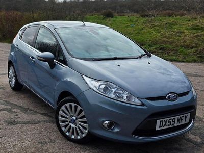 Used Ford Fiesta Titanium 2009 Blue Hatchback