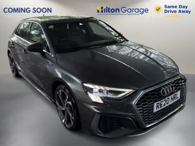 Used Audi A3 Sportback S-Line 150 HP (110 kW) 2020 Grey Hatchback