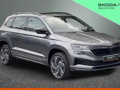 Used Skoda Karoq SportLine 150 HP (110 kW) 2023 Grey SUV