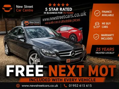 Used Mercedes C220 Executive 170 HP (125 kW) 2016 Grey Sedan