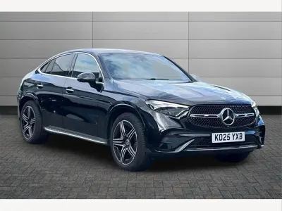 Used Mercedes GLC220 AMG line 217 HP (159 kW) 2025 Obsidian black SUV