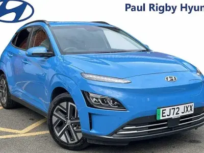 Used Hyundai Kona Premium 150 kW (204 HP) 2022 Blue SUV