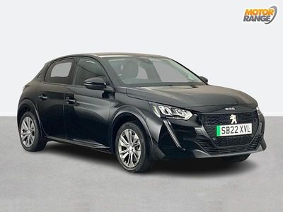 Used Peugeot e-208 Allure Premium 100 kW (136 HP) 2022 Black Hatchback