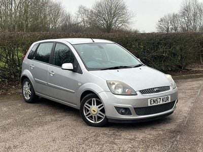 Silver Used 2007 Ford Fiesta Ghia Hatchback | £2,895 (Fair price)