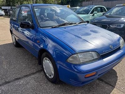 Used Subaru Justy 68 HP (50 kW) 1996 Blue Hatchback