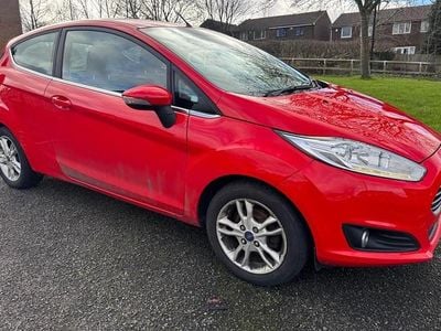 Used Ford Fiesta Zetec 2016 Red Hatchback