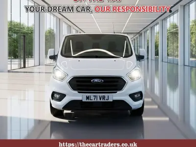 Begagnad Ford Transit Custom Limited 2021 Vit Van