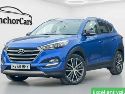 Used Hyundai Tucson GO! 141 HP (103 kW) 2018 Blue SUV