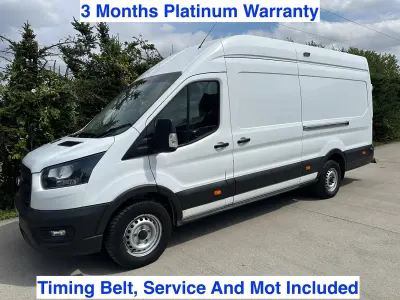 Used Ford Transit S 170 HP (125 kW) 2021 White Van