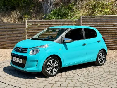 Used Citroën C1 Flair 68 HP (50 kW) 2016 Blue Hatchback