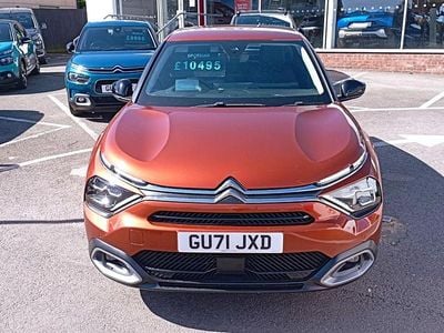 Begagnad Citroën e-C4 Shine 98 kW (134 HK) 2021 Brun Halvkombi
