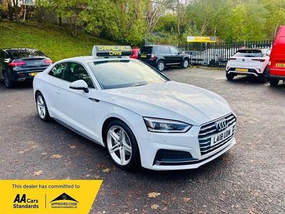 White Used 2018 Audi A5 S-Line Coupe | £13,500 (Good price)