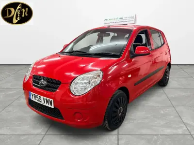 Used Kia Picanto 64 HP (47 kW) 2009 Red Hatchback