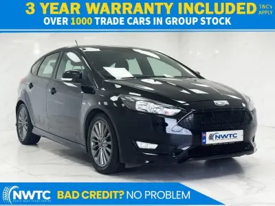 Used Ford Focus ST-Line 140 HP (102 kW) 2017 Black Hatchback