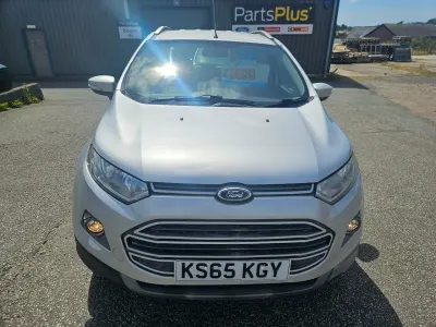 Used Ford Ecosport Zetec 125 HP (91 kW) 2015 Silver SUV