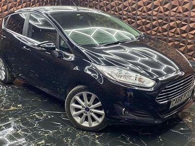 Used Ford Fiesta Titanium 101 HP (74 kW) 2017 Black Hatchback