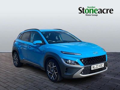 Used Hyundai Kona Premium 141 HP (103 kW) 2023 Blue SUV