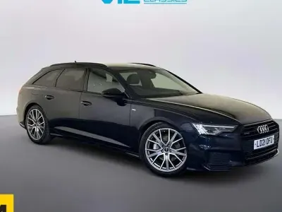 Used Audi A6 Black Edition 265 HP (194 kW) 2021 Blue Estate