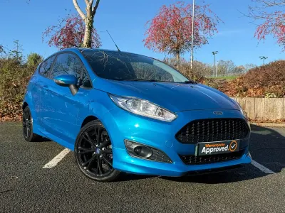Used Ford Fiesta Zetec 125 HP (91 kW) 2016 Blue Hatchback