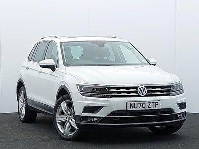 Używany VW Tiguan SEL 190 KM (139 kW) 2020 Biały SUV