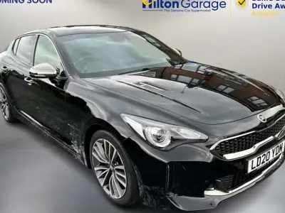 Used Kia Stinger GT-Line 244 HP (179 kW) 2020 Black Hatchback
