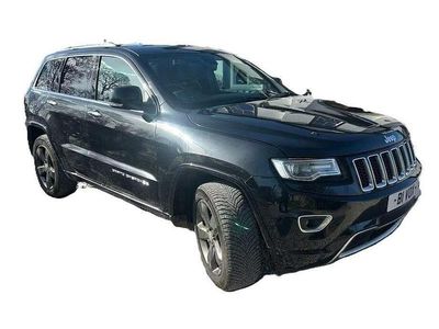 Used Jeep Grand Cherokee Overland 247 HP (181 kW) 2017 Black SUV
