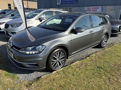 Begagnad VW Golf VII SE 115 HK (84 kW) 2018 Grå Kombi