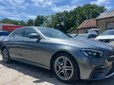 Used Mercedes E220 AMG line 2022 Grey Sedan