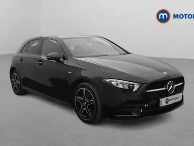 Usado Mercedes A250 AMG line 218 HP (160 kW) 2021 Preto Citadino