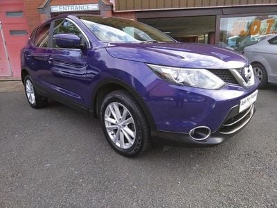 Used Nissan Qashqai Acenta 2017 Blue SUV
