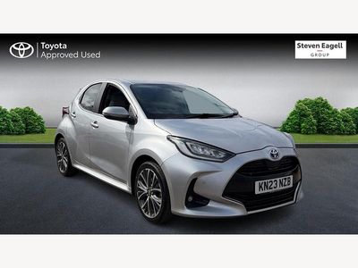 Used Toyota Yaris Hybrid 116 HP (85 kW) 2023 Silver Hatchback