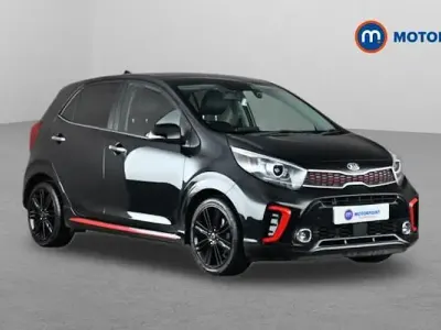 Used Kia Picanto GT-Line S 101 HP (74 kW) 2019 Black Hatchback