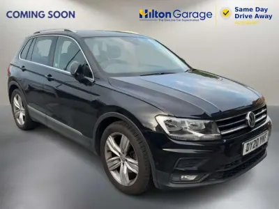 Begagnad VW Tiguan Match 150 HK (110 kW) 2020 Svart SUV